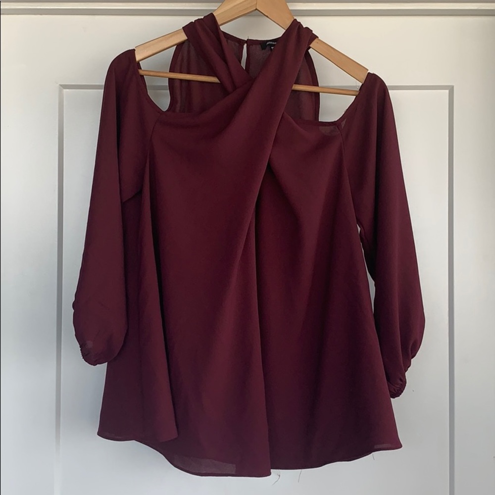 Chiffon dress shirt
